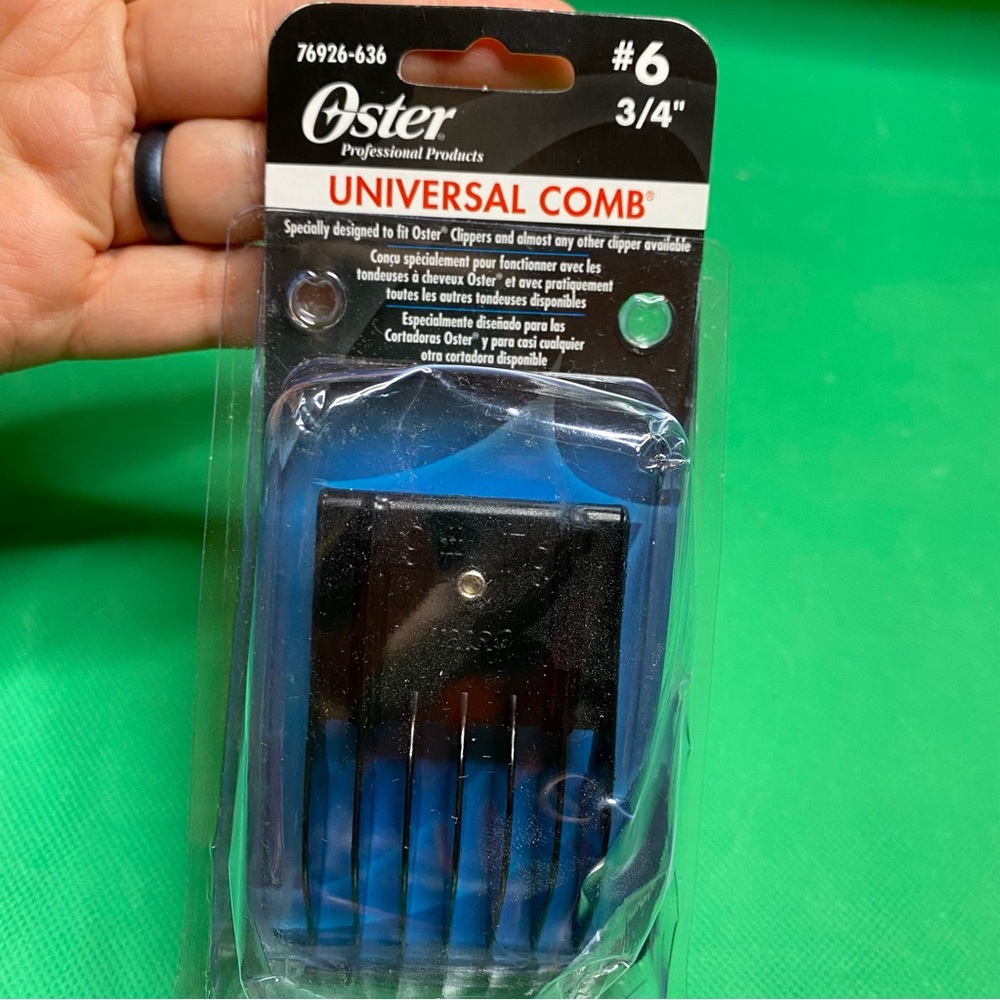 Original Oster 3/4" #6 Universal Clipper Guide Comb